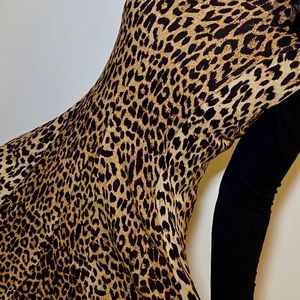 Vintage leopard print dress